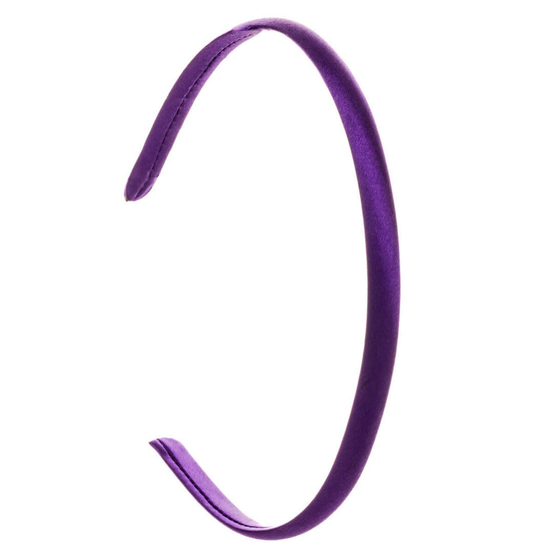 Smal hårband i satin, 1 cm