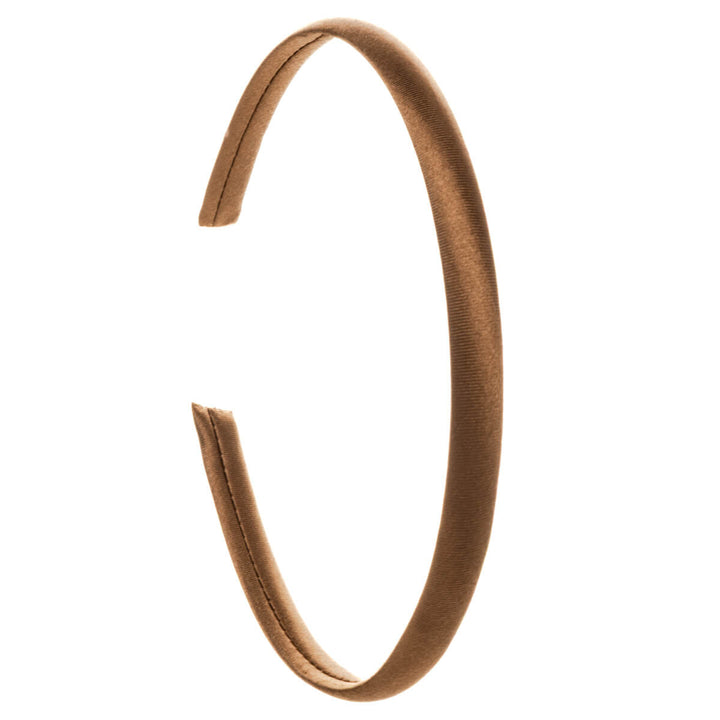 Smal hårband i satin, 1 cm