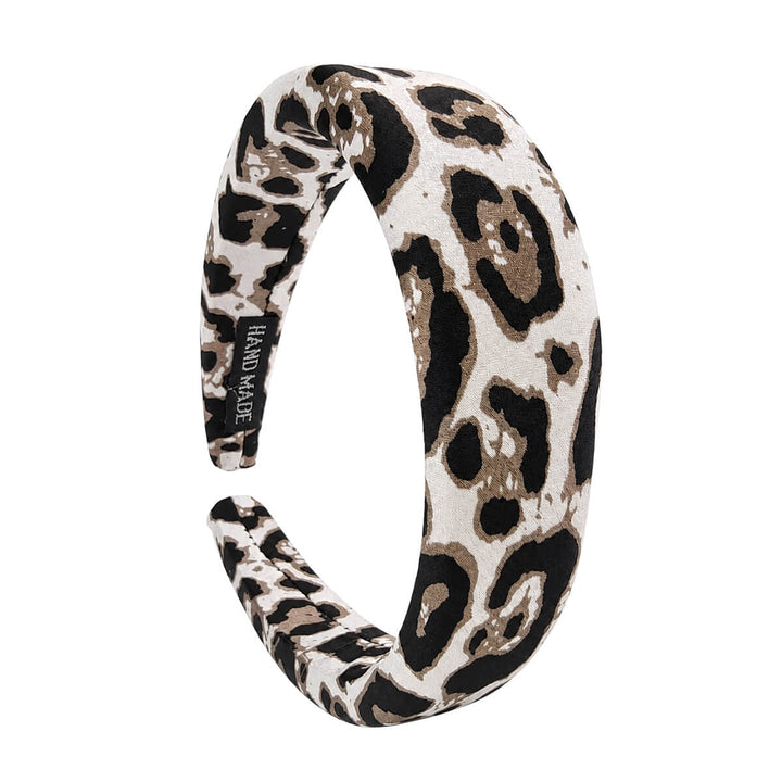 Animal-print leopard hairband - soft style