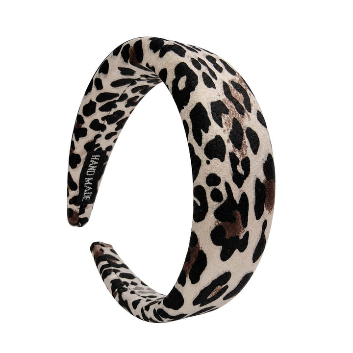 Animal-print leopard hairband - soft style