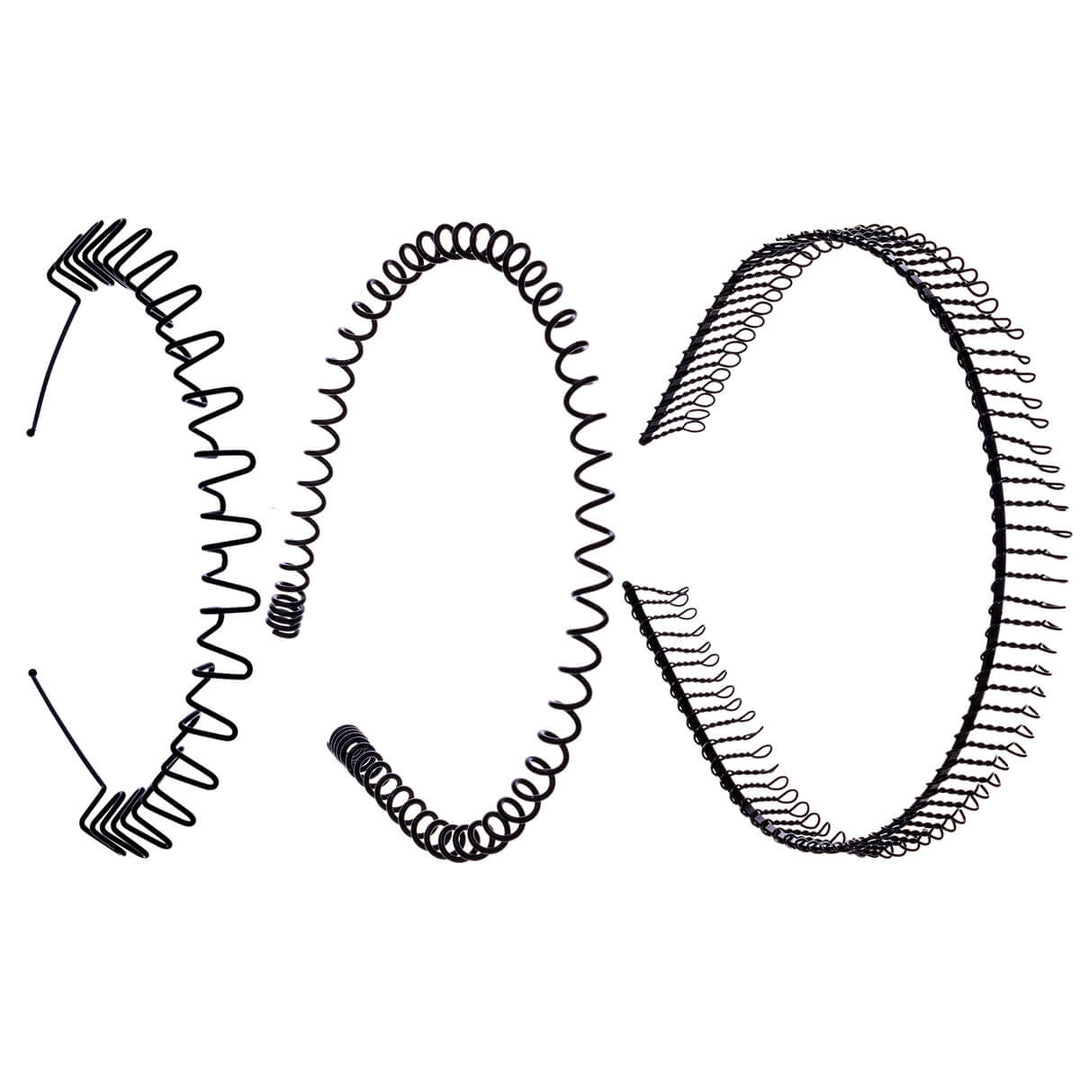 Metal hair clip set, 3 pieces