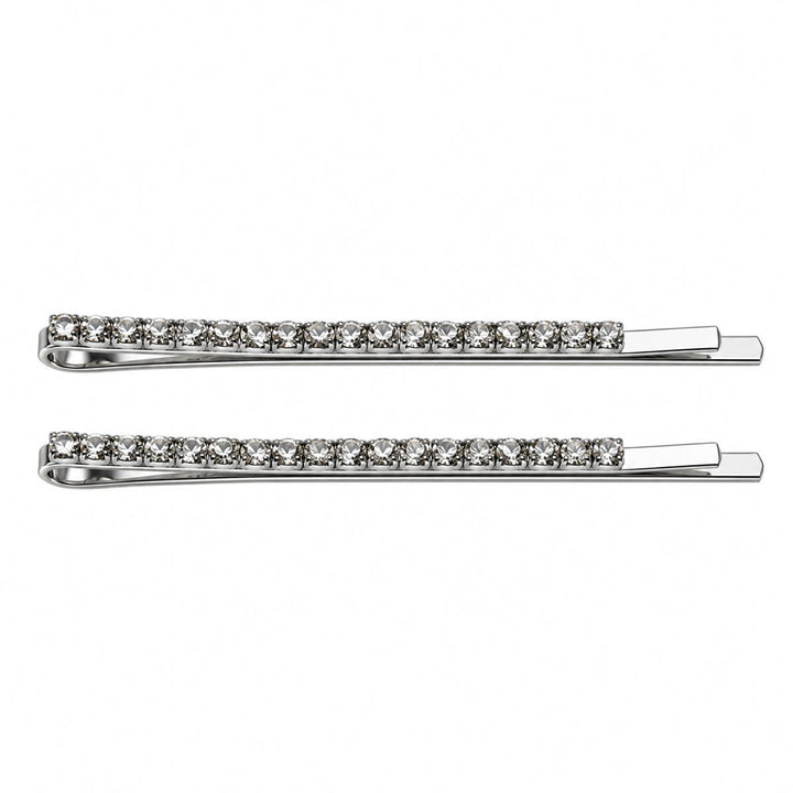 Rhinestone Hairpins, 2-Pack