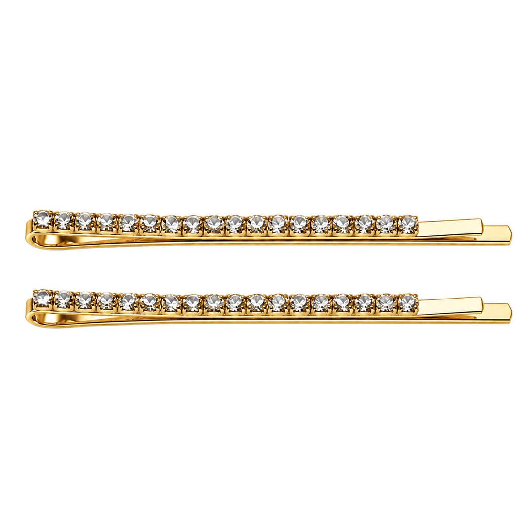Rhinestone Hairpins, 2-Pack