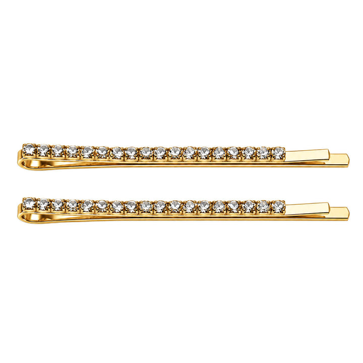 Rhinestone Hairpins, 2-Pack
