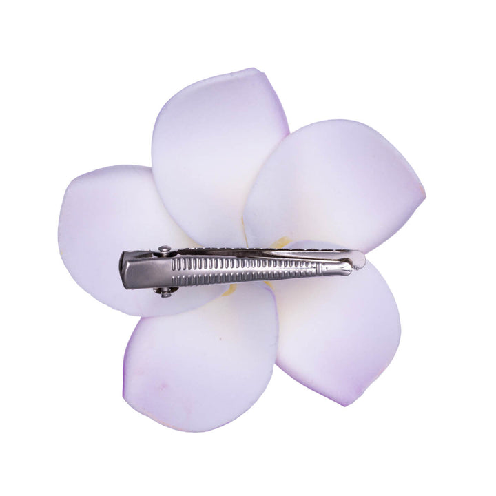 Plumeria hair flower hair clip 7cm