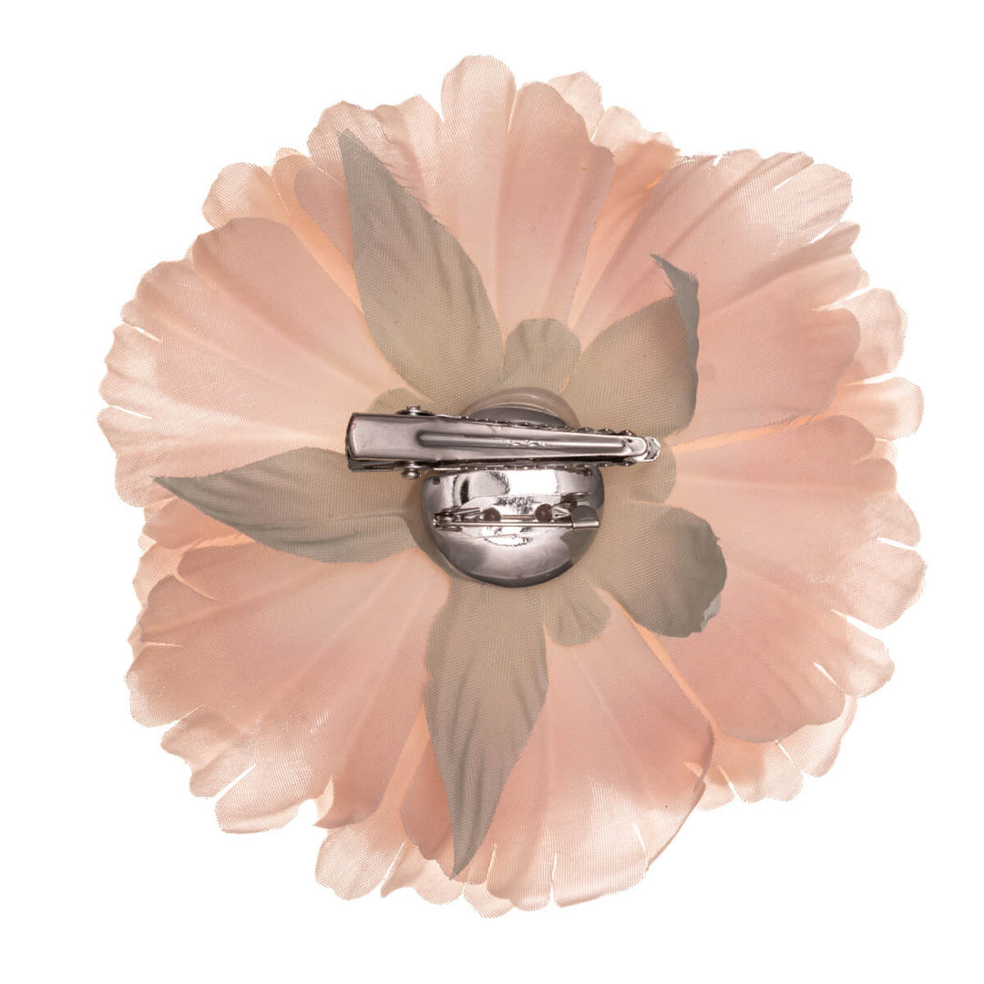 Blond hårblomma och klänningsblomma 12cm