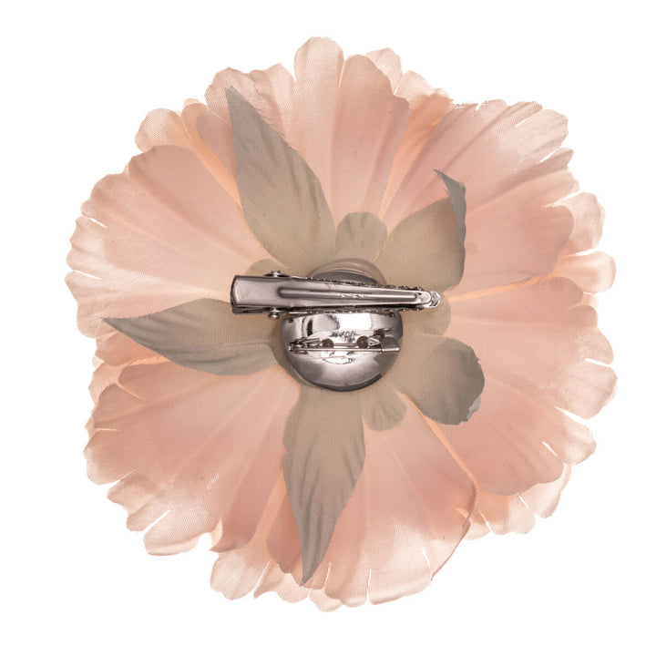 Blond hårblomma och klänningsblomma 12cm