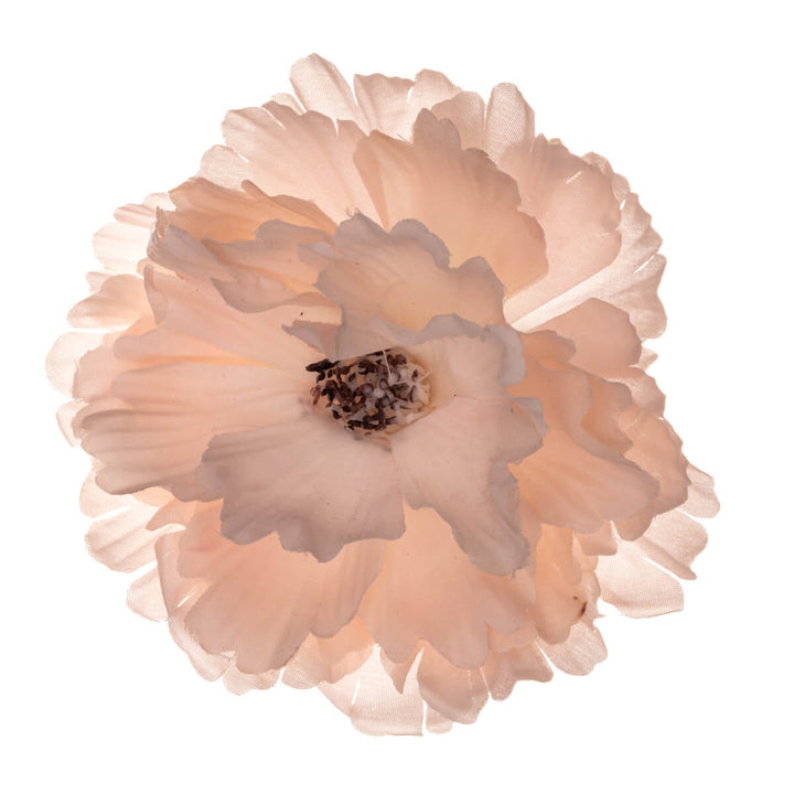 Blond hårblomma och klänningsblomma 12cm