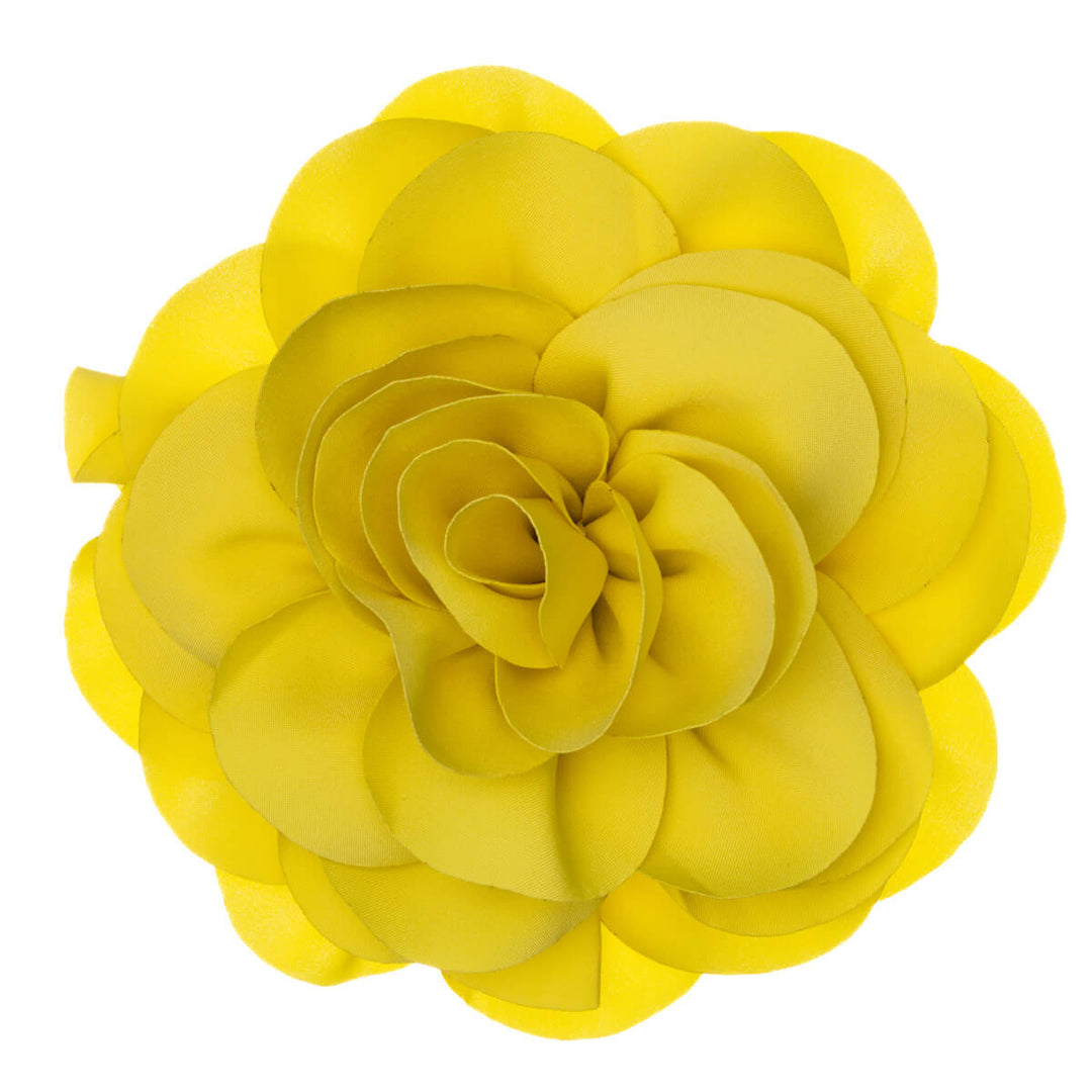 A spectacular big hair flower and Flower brooch 15cm