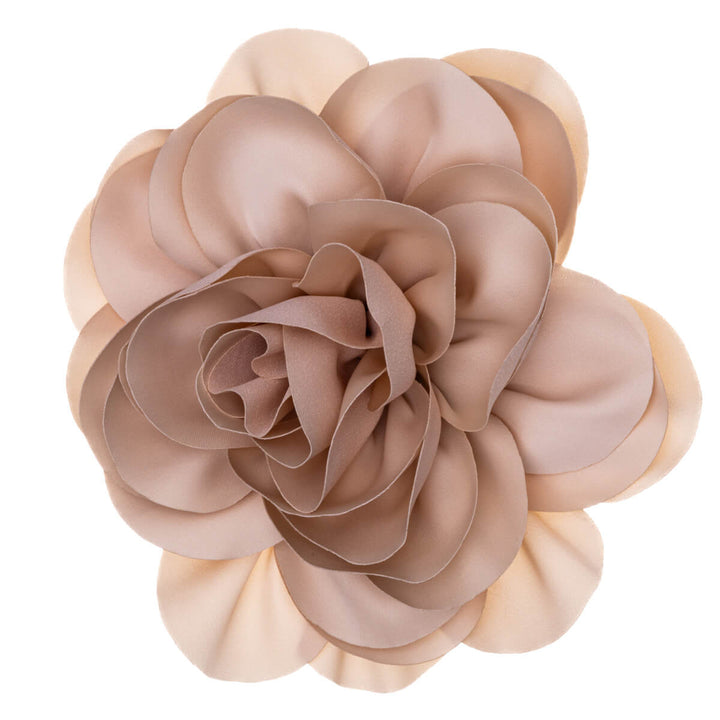 A spectacular big hair flower and Flower brooch 15cm