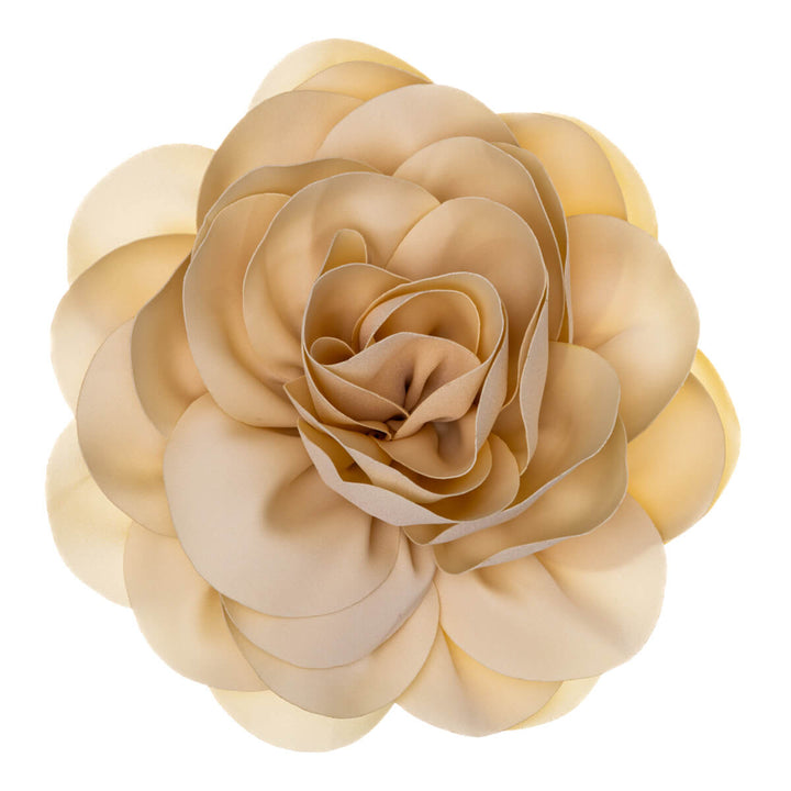 A spectacular big hair flower and Flower brooch 15cm