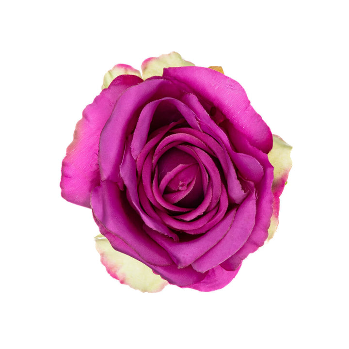 Rose of hair flower and Flower brooch 9cm