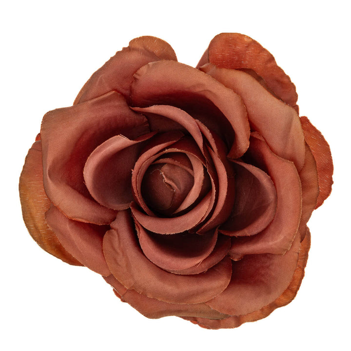 Rose of hair flower and Flower brooch 9cm