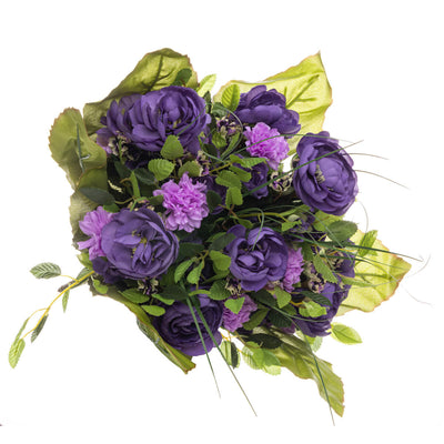 Rich purple bouquet