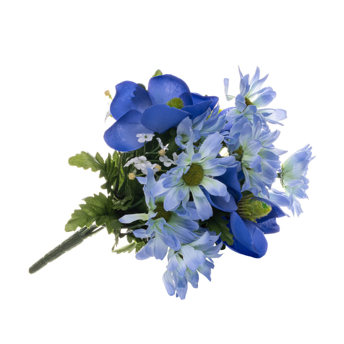 Neat blue bouquet