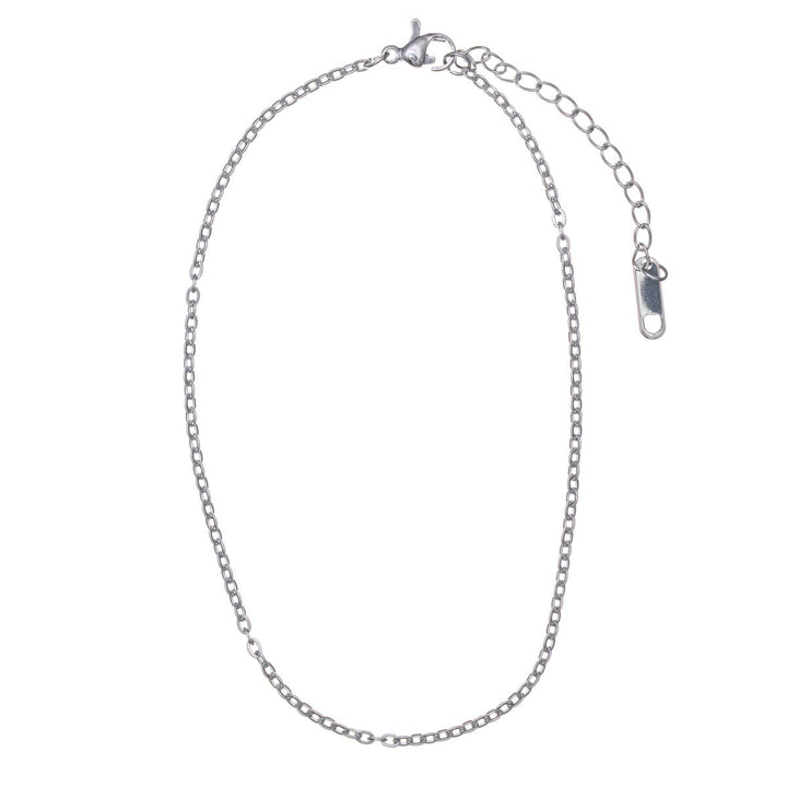 Ankelkedja i tunt stål 2mm (Stål 316L)