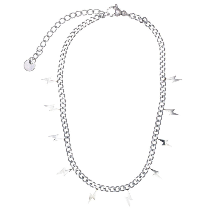 Ankelkedja med blixtnedslag i stål (Stål 316L)