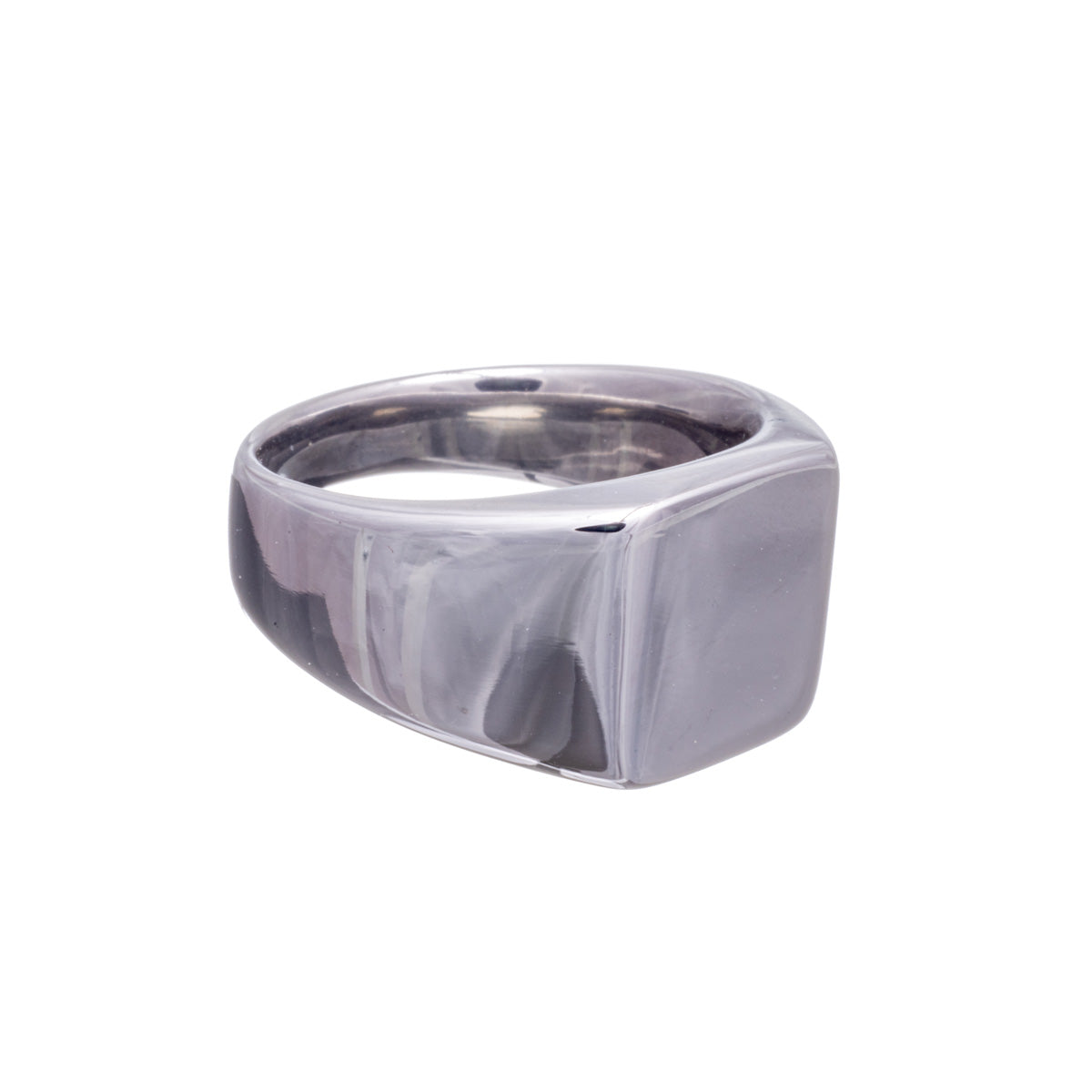 Polished steel wedding ring (Steel 316L)