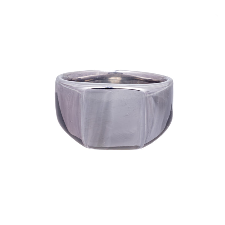 Polished steel wedding ring (Steel 316L)