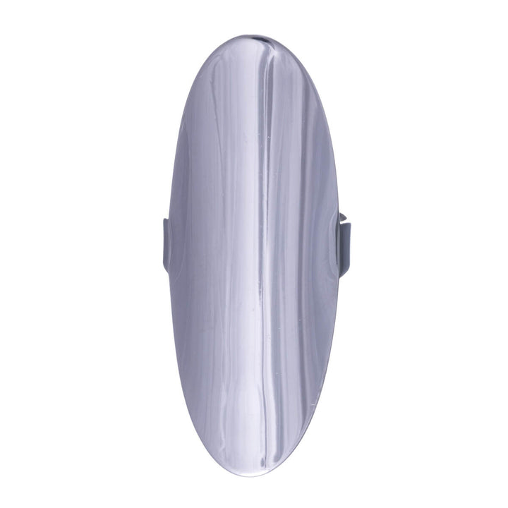 Stor oval stålring med justerbar storlek (stål 316L)