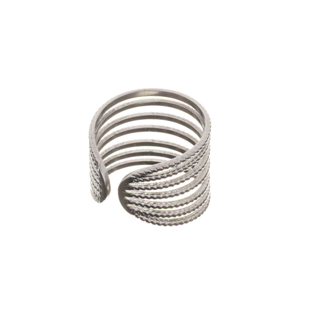 Multi row wide adjustable ring (Steel 316L)