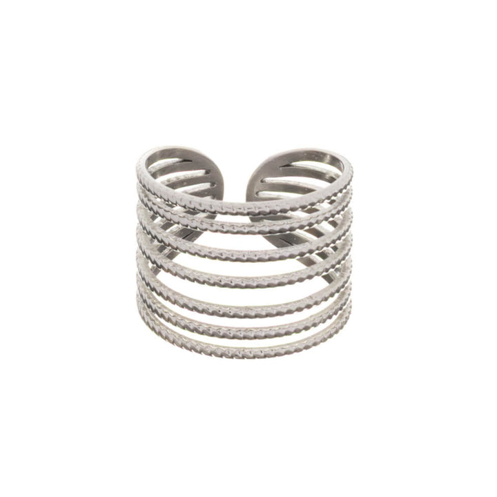 Multi row wide adjustable ring (Steel 316L)