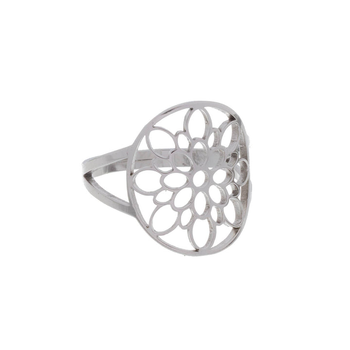 Oval textured adjustable ring (Steel 316L)