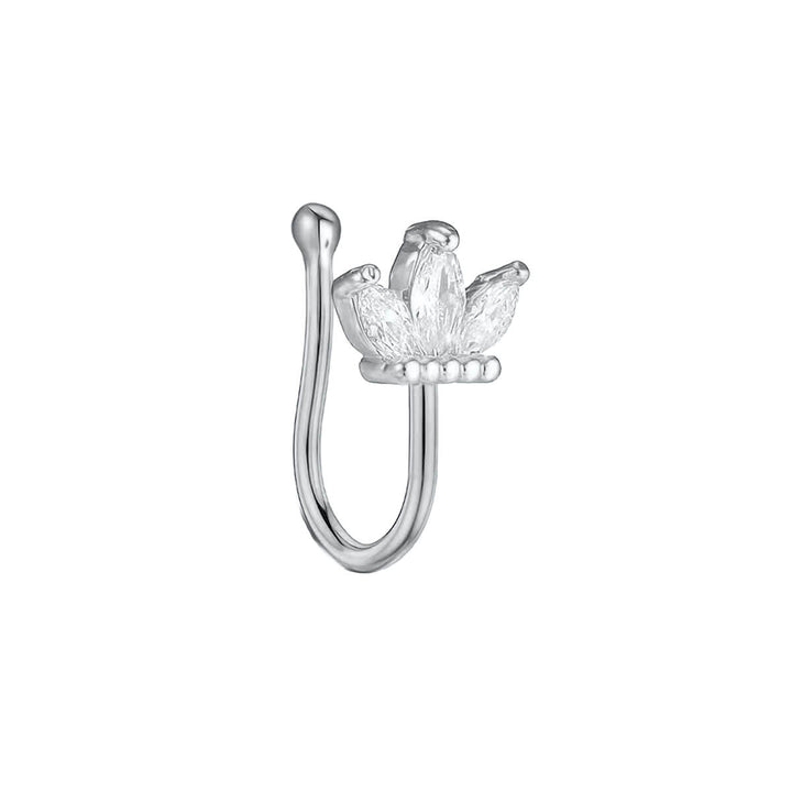 Feikki nose ring with marquise zirconia
