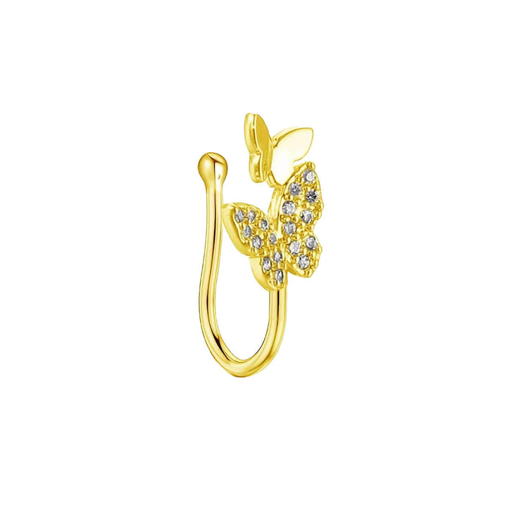 Feikki nose ring butterflies