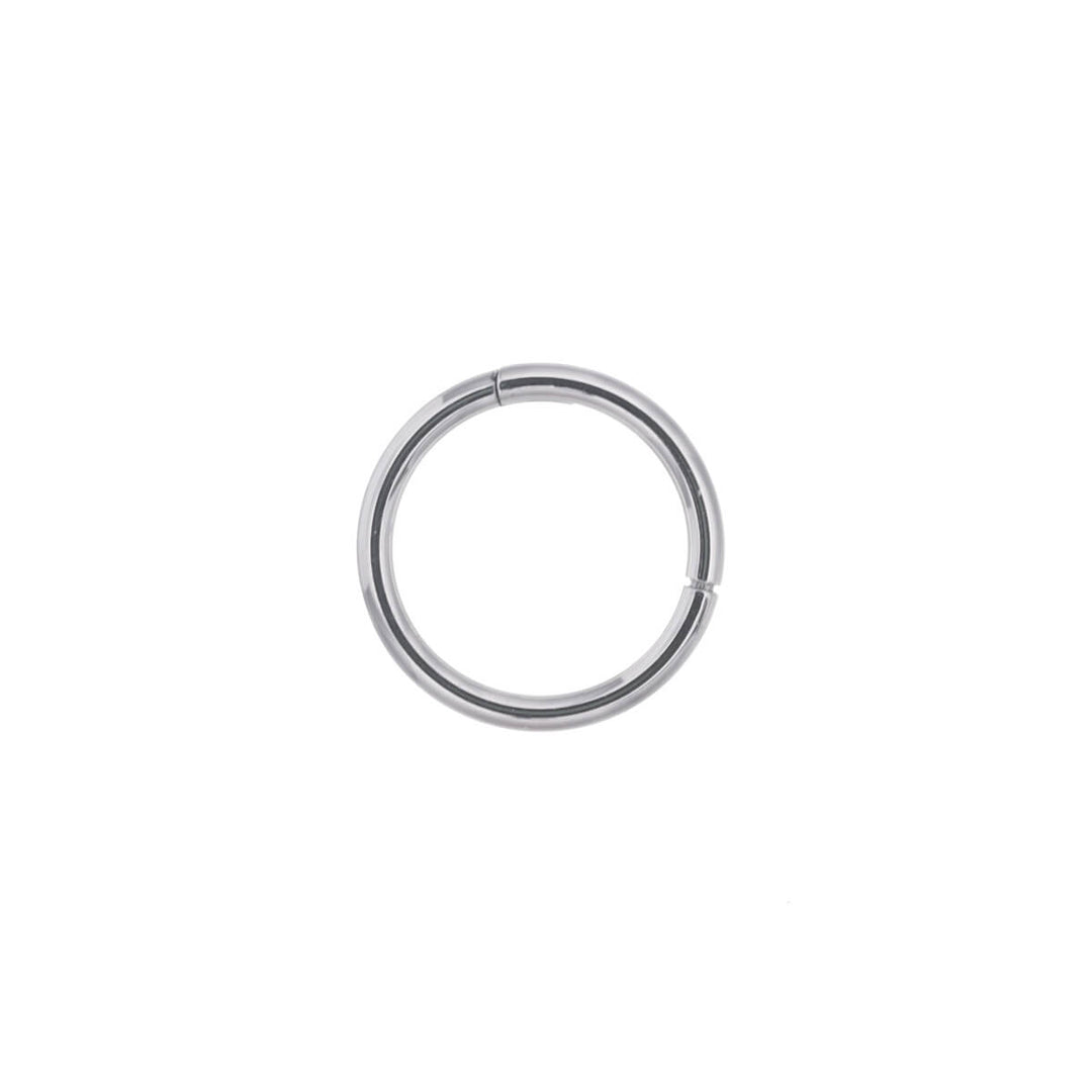 Hinged ring titanium clicker 0.8mm (Titanium G23)