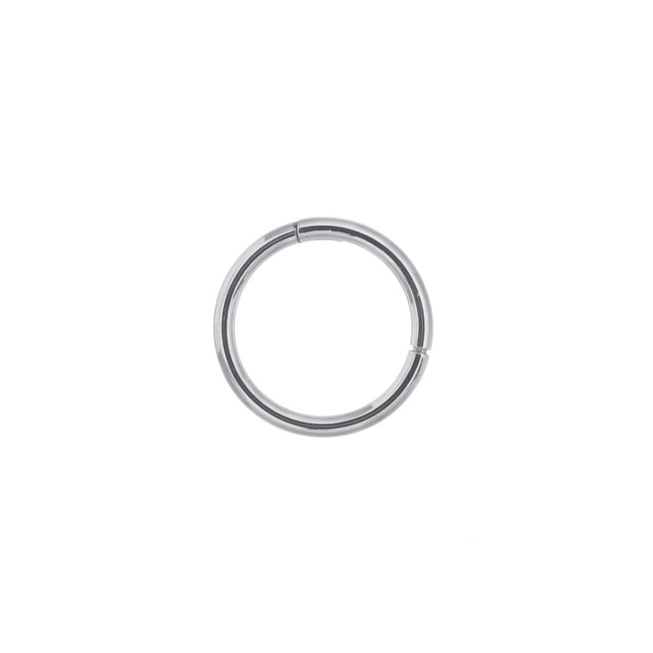 Hinged ring titanium clicker 0.8mm (Titanium G23)