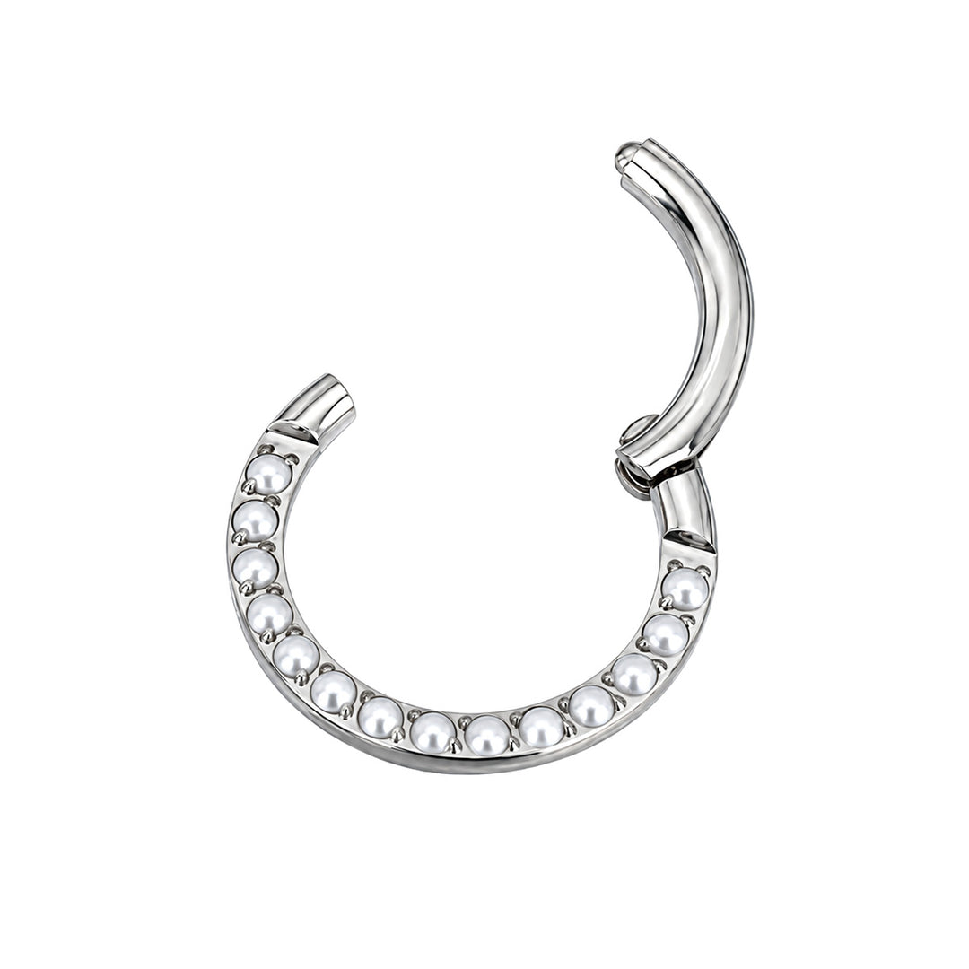 Pearl clicker gångjärnsförsedd segmentring 1,2 mm (Titan G23)