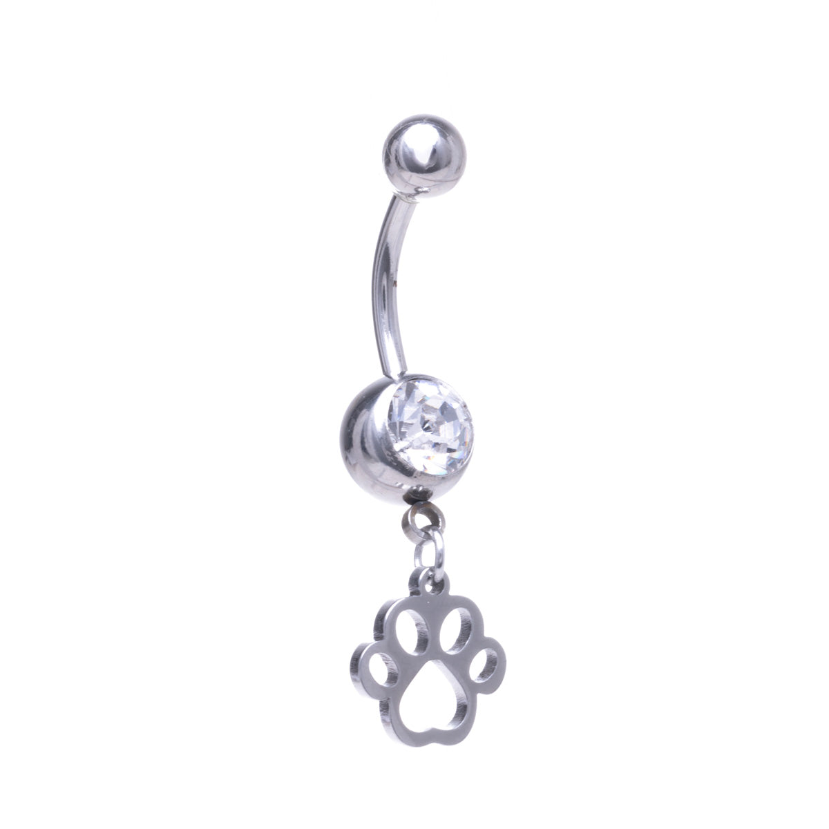 Pacifier pendant with a button earring (Steel 316L 100%)