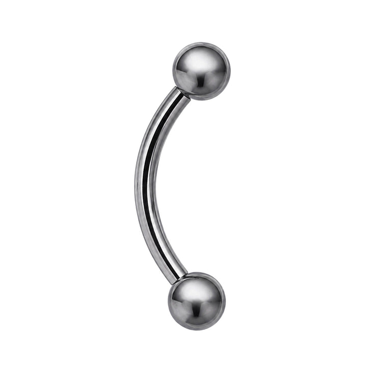 Titanium eyebrow curved pin 1.2mm (Titanium G23)