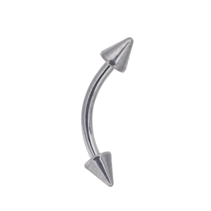 Titanium eyebrow curved pin 1.2mm (Titanium G23)