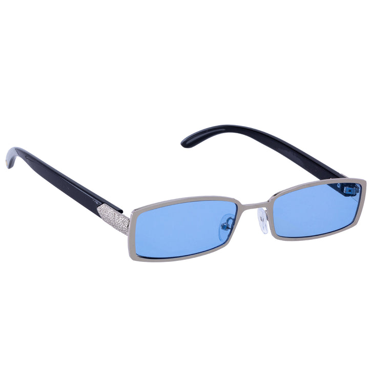 Narrow rectangular sunglasses