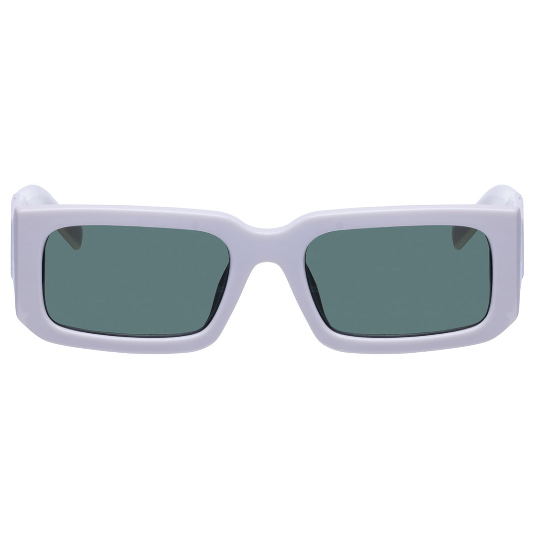 Rectangular angled sunglasses