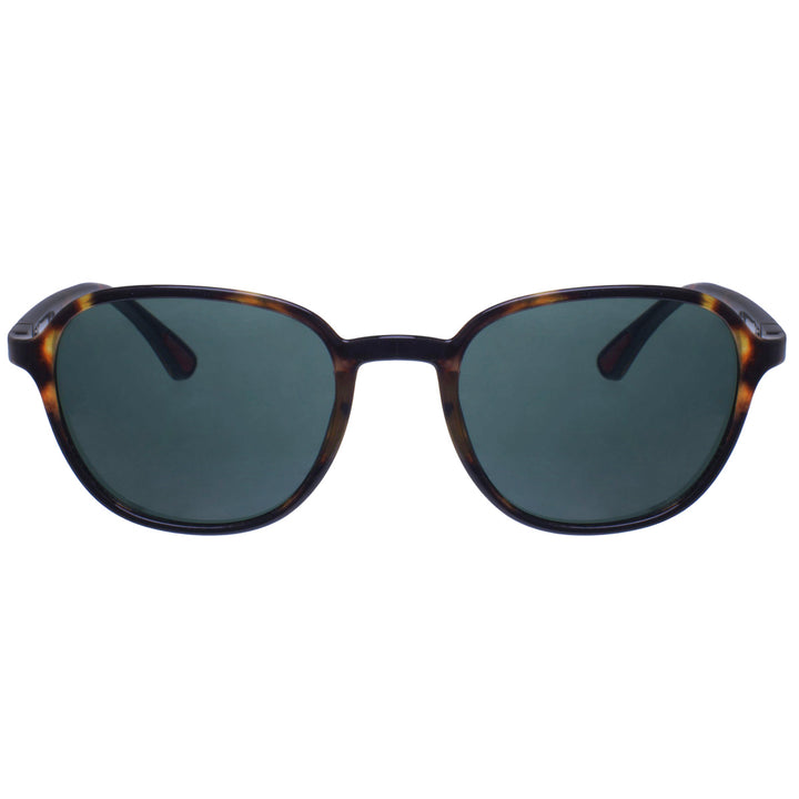 Slim round sunglasses with plastic frames