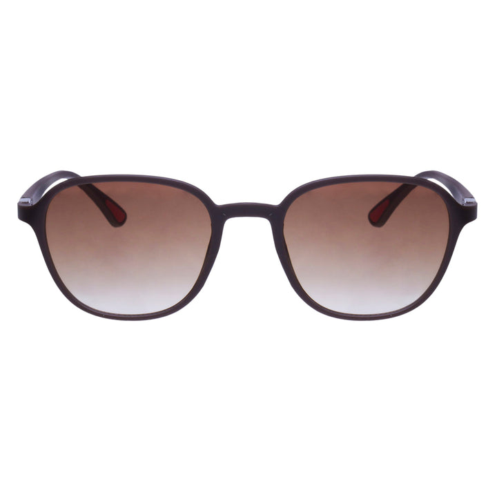 Slim round sunglasses with plastic frames