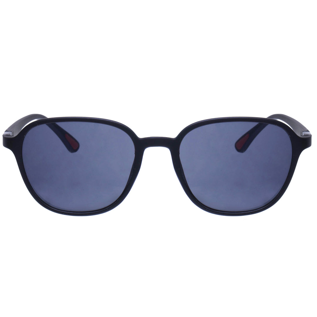 Slim round sunglasses with plastic frames