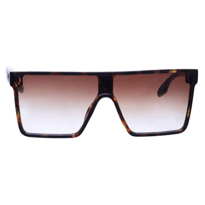 Angled flat top sunglasses