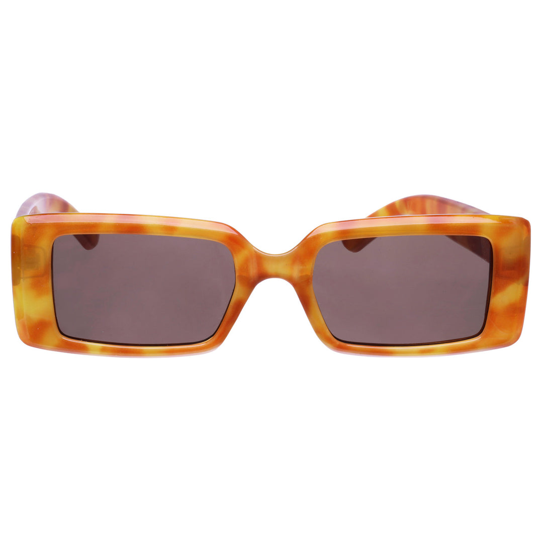 Low rectangular sunglasses