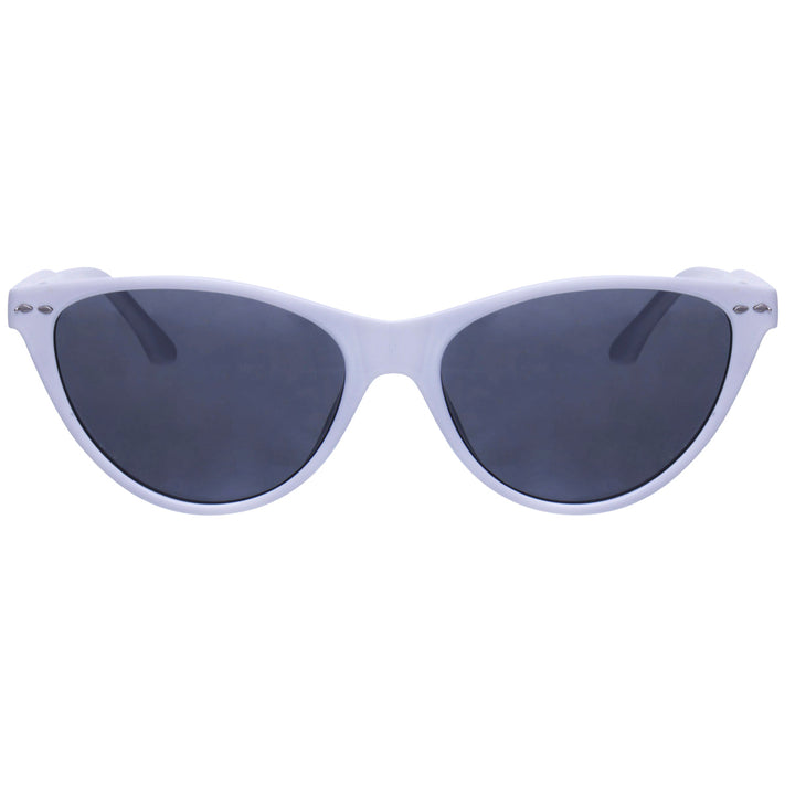 Cat-like round sunglasses