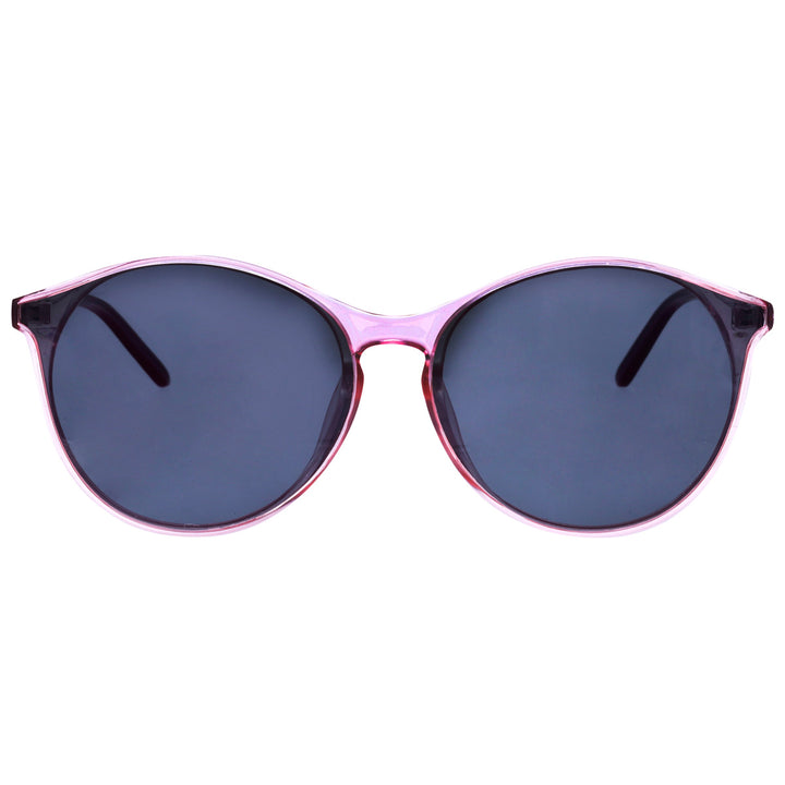 Round polarised sunglasses