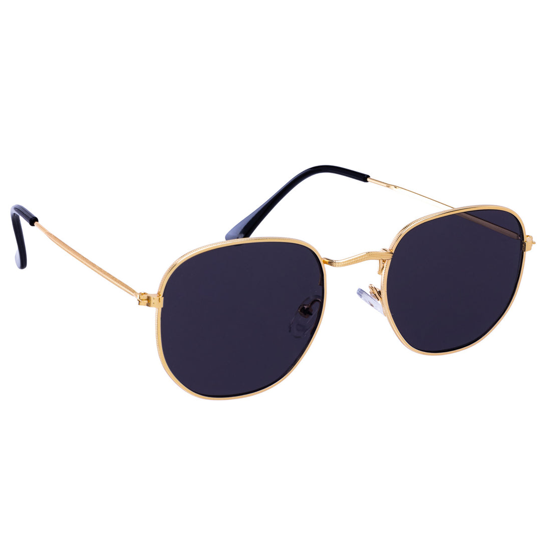 Round sunglasses with metal frames