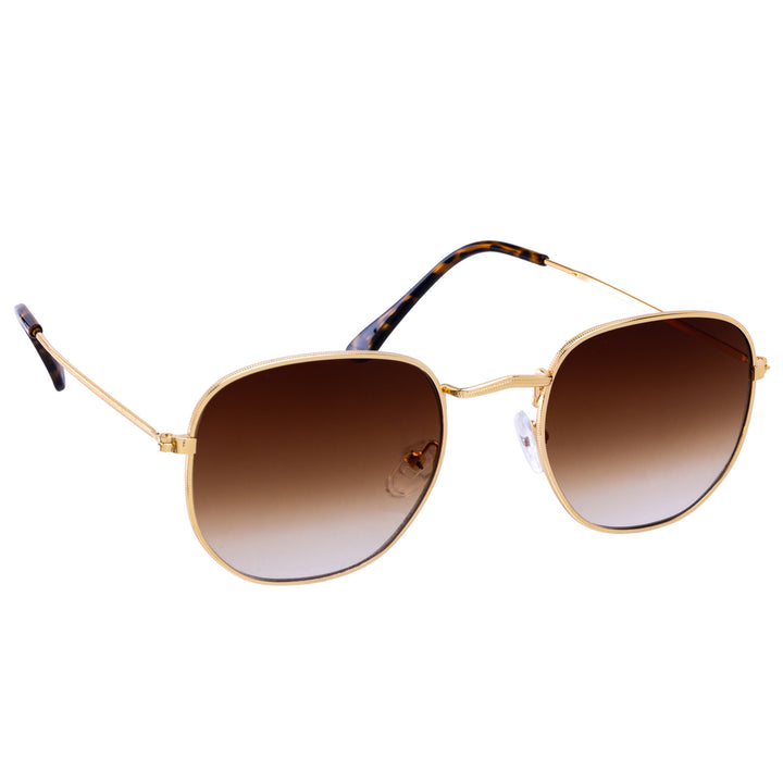 Round sunglasses with metal frames