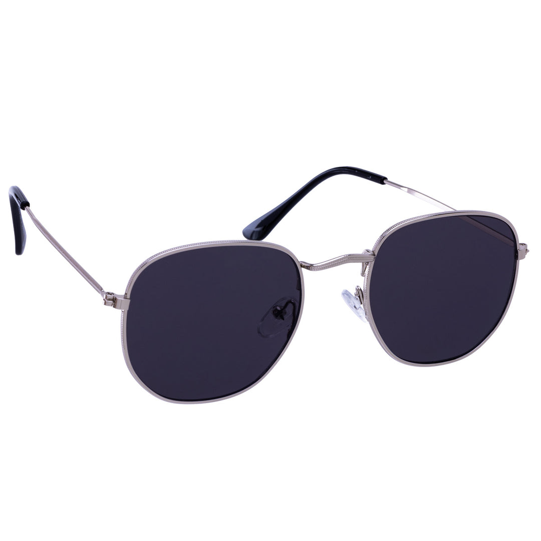 Round sunglasses with metal frames