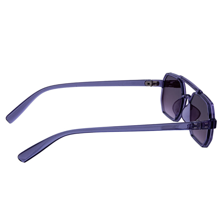 Angular rectangular sunglasses