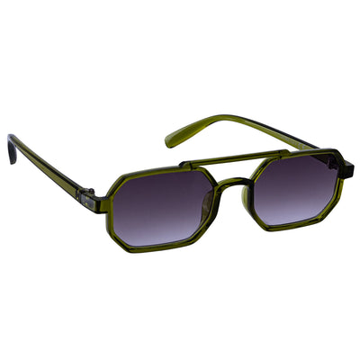 Angular rectangular sunglasses