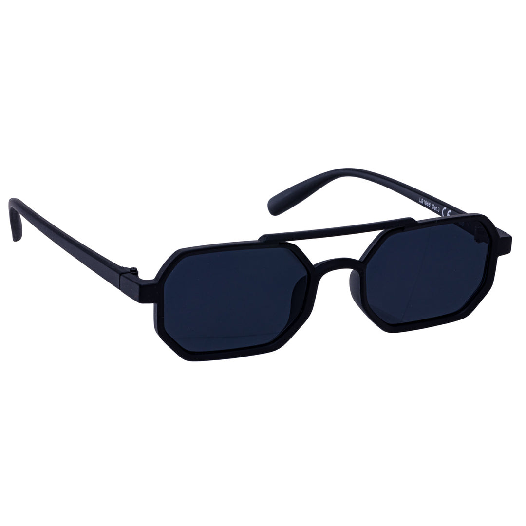 Angular rectangular sunglasses